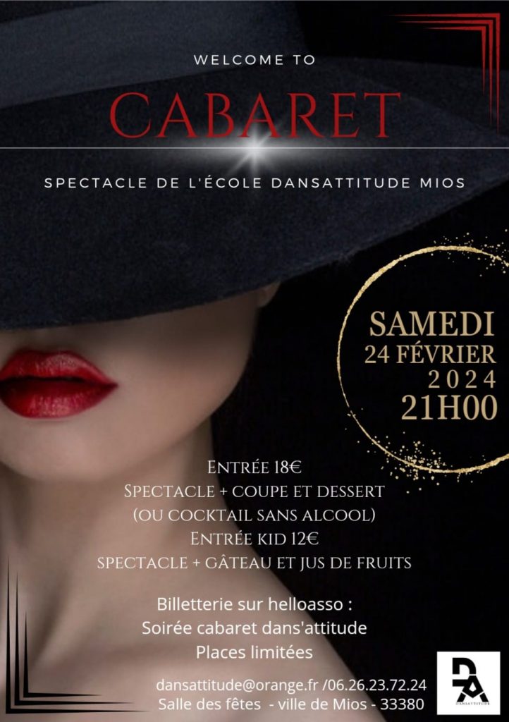 Soirée cabaret avec Dans’Attitude – Samedi 24 février | Ville de Mios
